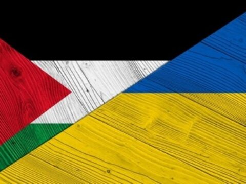 أوكرانيا - فلسطين