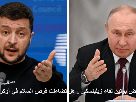 بعد رفض بوتين لقاء زيلينسكي.. هل تضاءلت فرص السلام في أوكرانيا؟ بعد رفض بوتين لقاء زيلينسكي.. هل تضاءلت فرص السلام في أوكرانيا؟